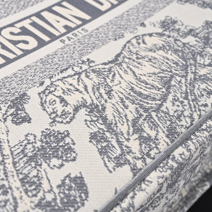 Christian Dior Large Book Tote – Toile de Jouy Embroidery