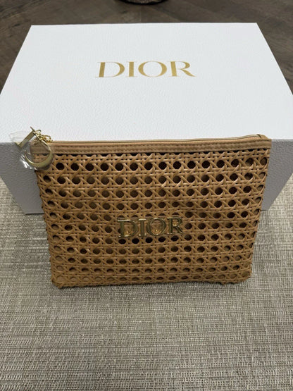 Dior Raffia Solar Pouch Limited Edition